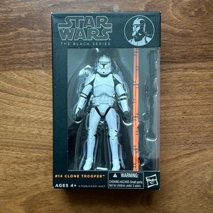 Star Wars The Black Series 6” #14 Clone Trooper